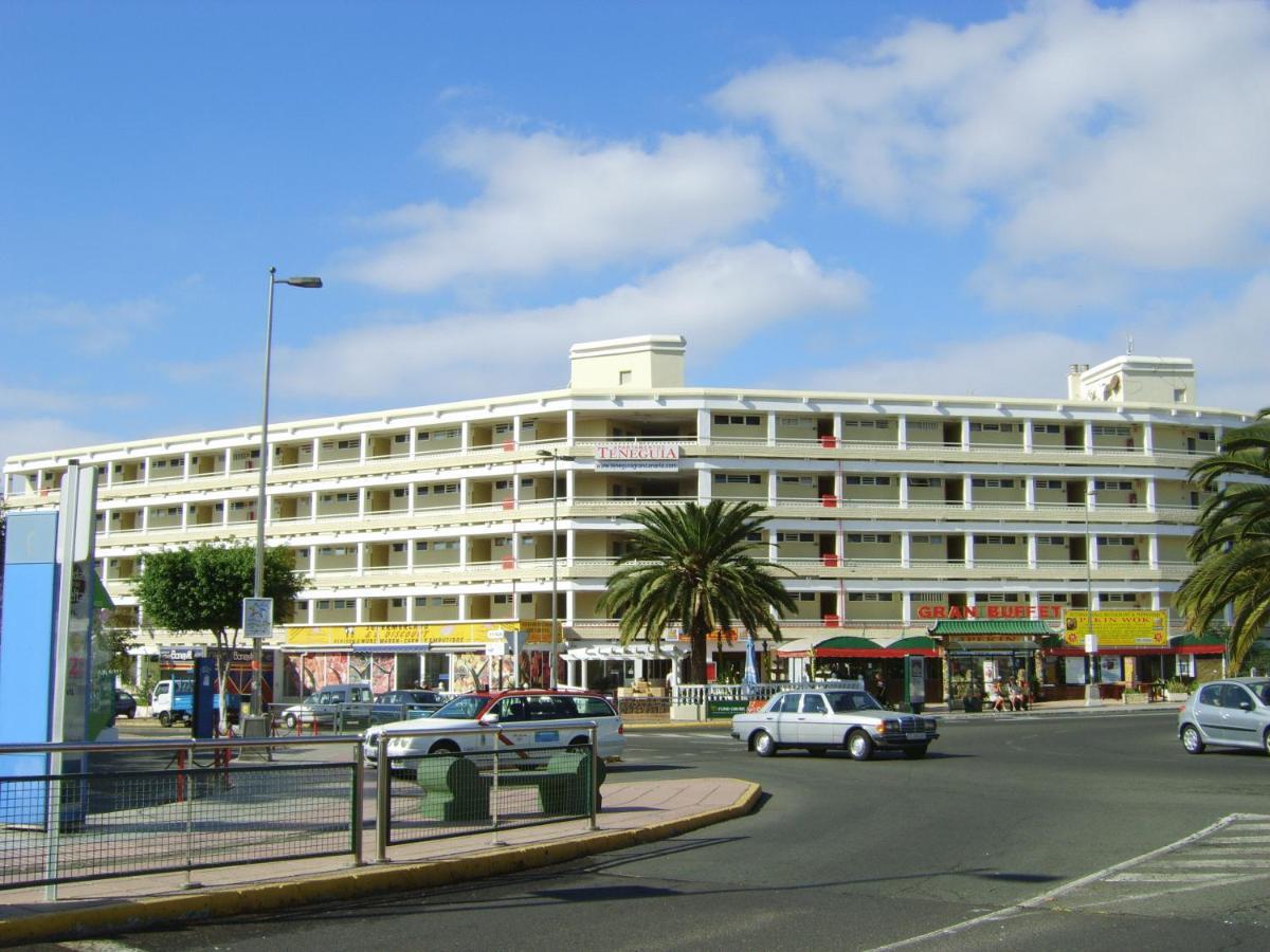 Apartamentos Teneguia Playa del Inglés Esterno foto